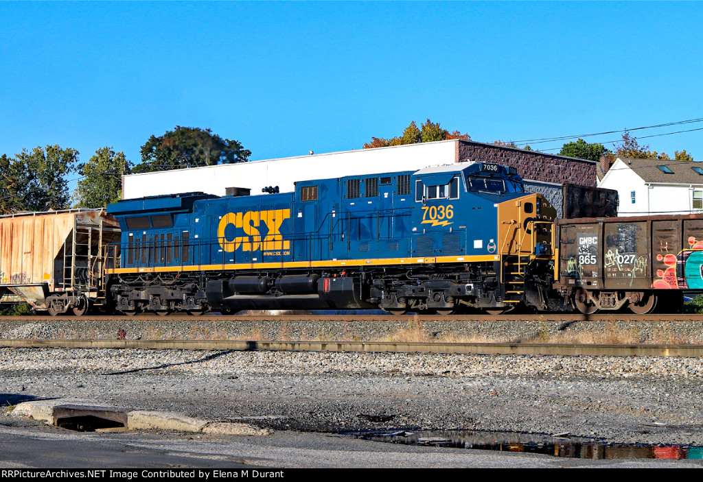 CSX 7036 DPU on M-404